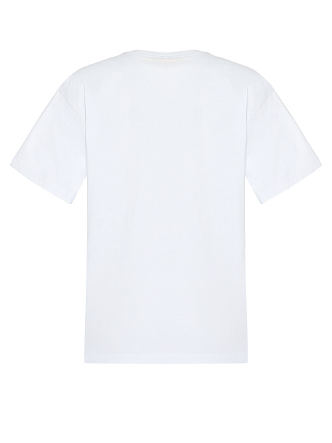 Белая хлопковая футболка No Drama Club, 3 Белая хлопковая футболка No Drama Club, 3