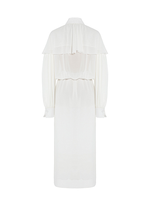 Белое платье-миди, 5