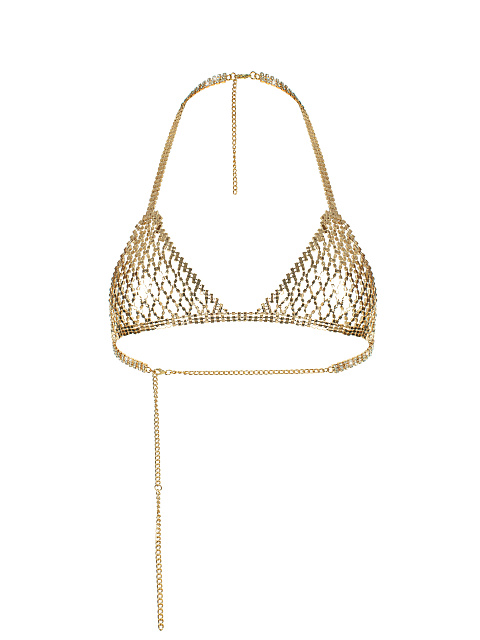 Золотистое бра в стразах, 2