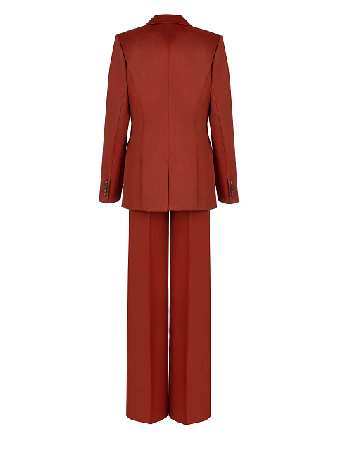 Терракотовый костюм-тройка, 2