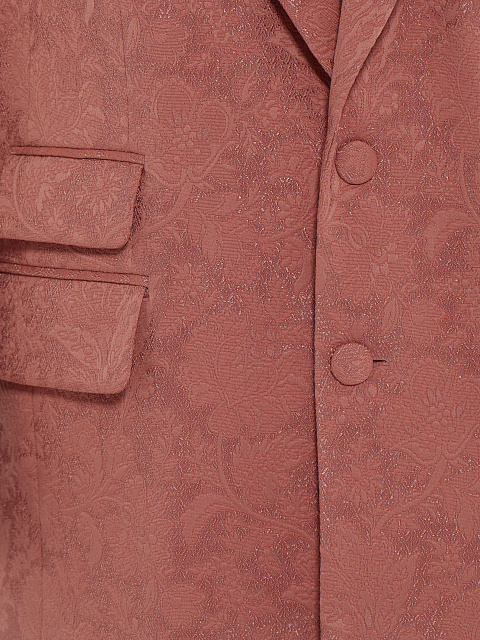Розовый жакет из жаккарда, 3 Розовый жакет из жаккарда, 3
