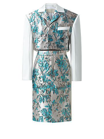 Костюм из дюшеса и парчи, 1