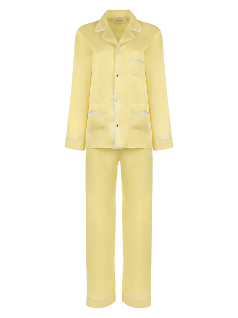 Желтая шелковая пижама, 1