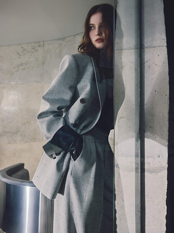 Костюм-двойка из шерсти, 1