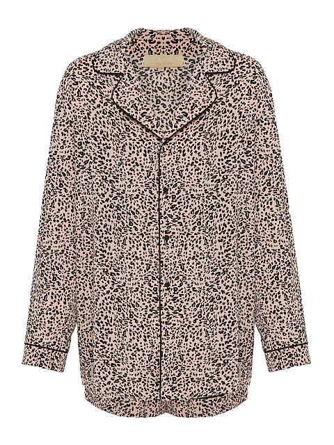 Розовая пижама с леопардовым принтом, 3