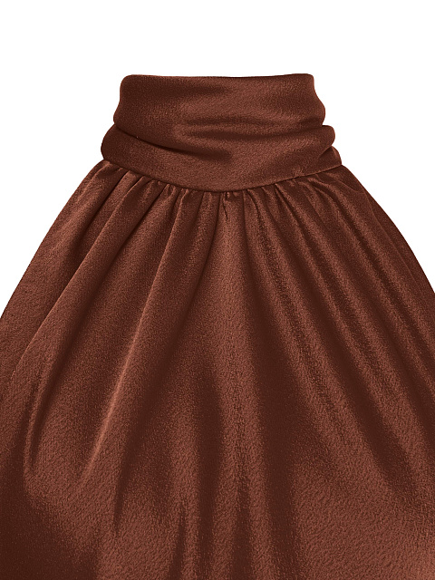 Платье-макси из шелка, 4