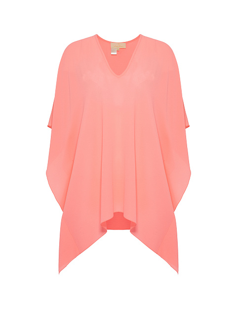 Розовая туника из шифона, 1