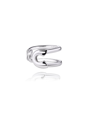 Кафф из белого золота, 1