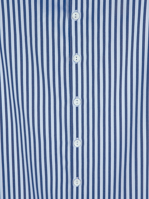 Темно-синий хлопковый сет из бра и рубашки, 7