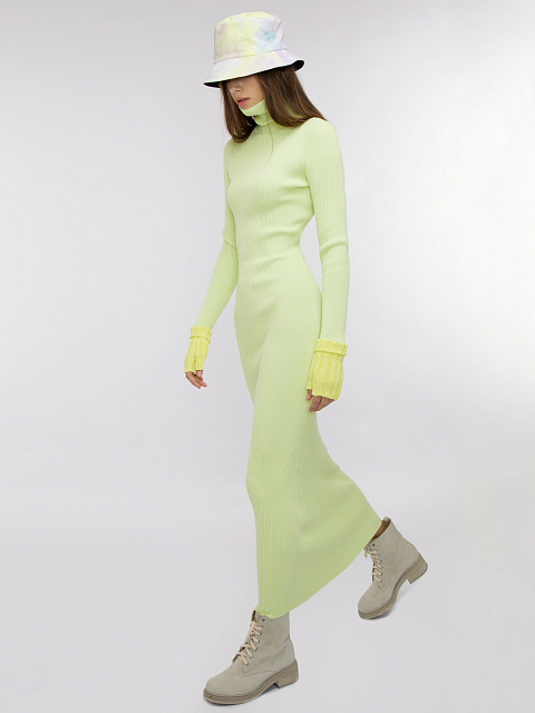 Tie-dye панама из вельвета с голубой вышивкой, 4 Tie-dye панама из вельвета с голубой вышивкой, 4