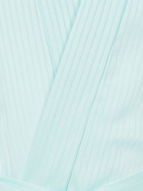 Мятный шифоновый комплект из накидки и шорт, 5