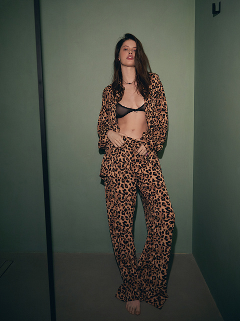 Черный комплект нижнего белья из сетки, 6