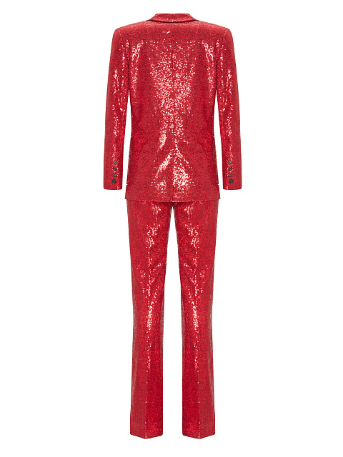 Костюм-тройка в красных пайетках, 3 Костюм-тройка в красных пайетках, 3