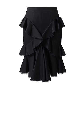 Юбка-миди из хлопка, 2