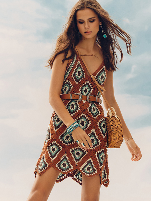 Плетеная соломенная сумка с деревянными ручками, 7