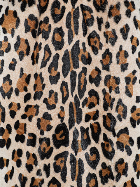 Синяя джинсовая рубашка с мехом козлика, 4