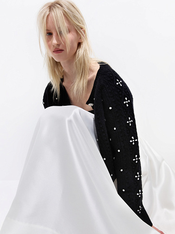 Белая юбка-миди, 2