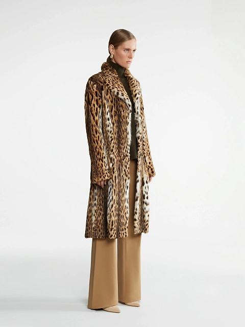 Шуба из меха дикой кошки, 3