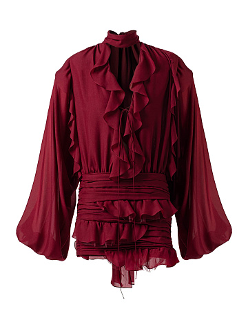 Платье-мини из шифона, 2