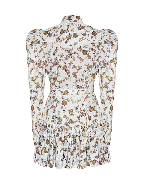 Платье-мини из хлопка, 2