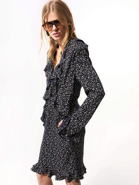 Платье-миди из вискозы, 3