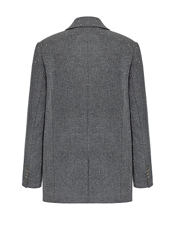 Жакет из денима с кристаллами, 2