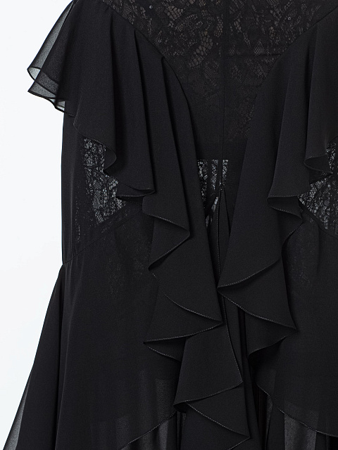 Черная юбка-макси, 5