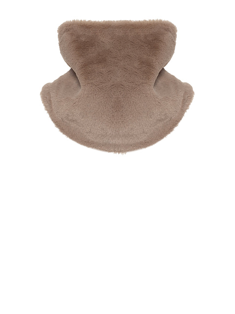 Бежевый воротник-шарф на молнии, 2