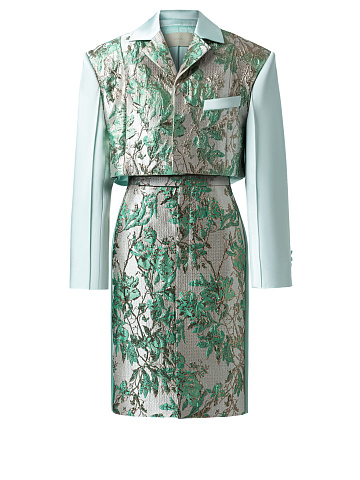 Костюм из дюшеса и парчи, 1