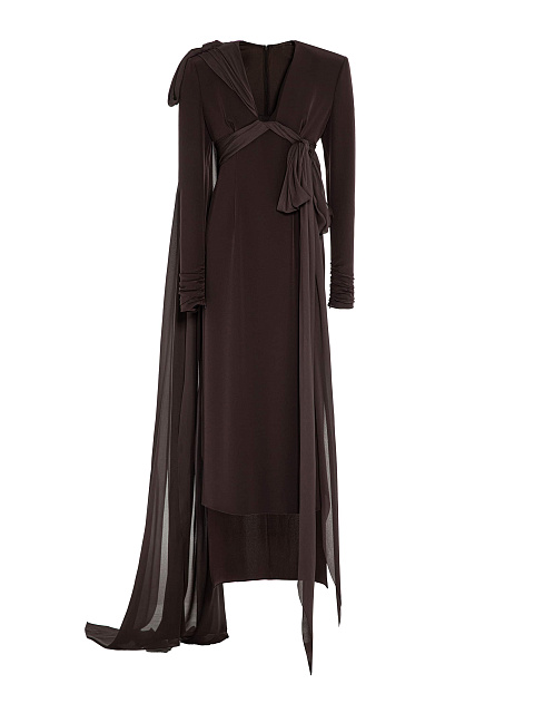 Платье-миди из триацетата, 1