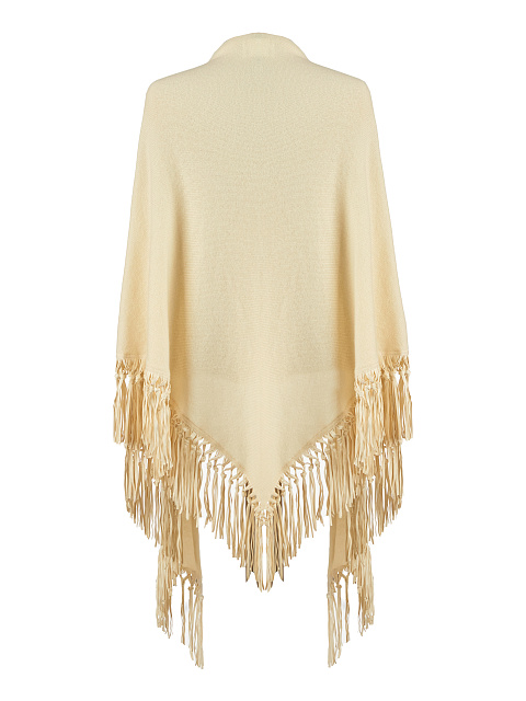 Бежевый кашемировый платок, 2 Бежевый кашемировый платок, 2