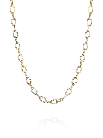 Колье-цепь из позолоченного серебра, 1