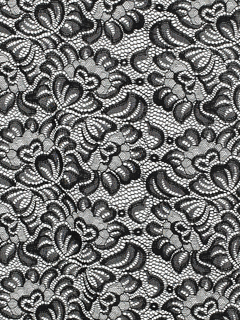 Черный кружевной костюм из рубашки и брюк, 6