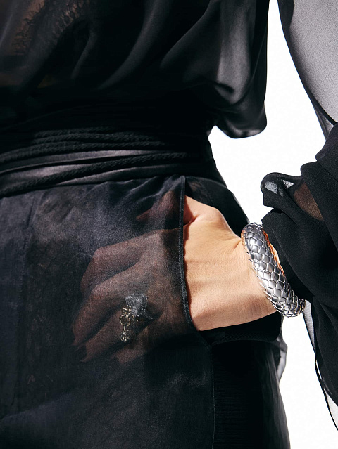 Браслет "Dragon" из белого золота, 2 Браслет "Dragon" из белого золота, 2