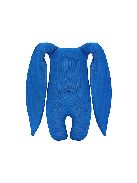 Игрушка "Заяц" синяя с синей вышивкой, 2 Игрушка "Заяц" синяя с синей вышивкой, 2