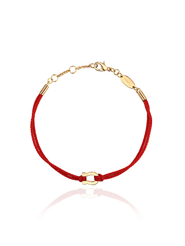 Браслет с подковой из желтого золота, 1