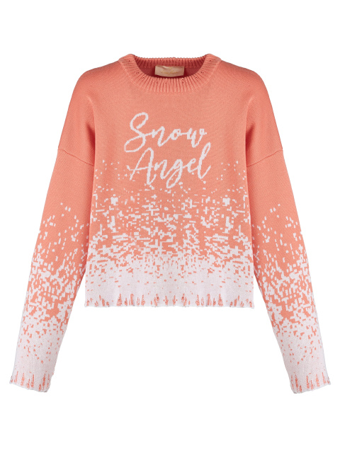 Коралловый свитер Snow Angel, 1