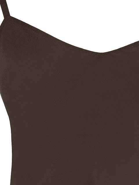Коричневый шелковый топ, 3 Коричневый шелковый топ, 3