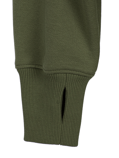 Зеленый костюм с вышивкой и кнопками на лампасах, 5 Зеленый костюм с вышивкой и кнопками на лампасах, 5