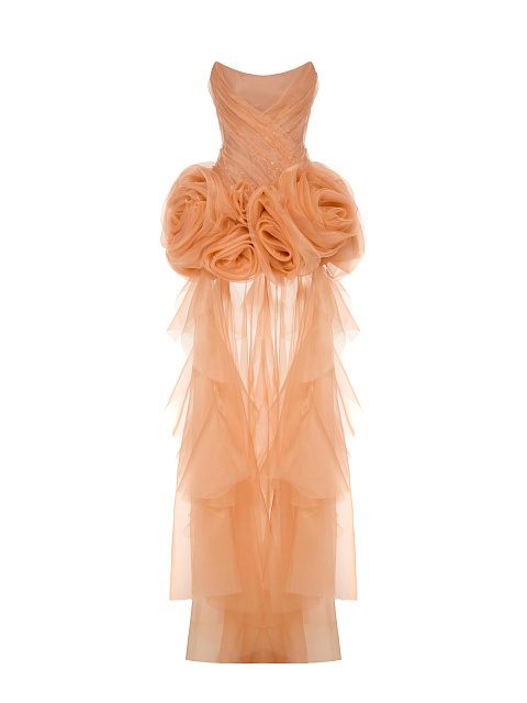 Платье-макси из органзы, 1