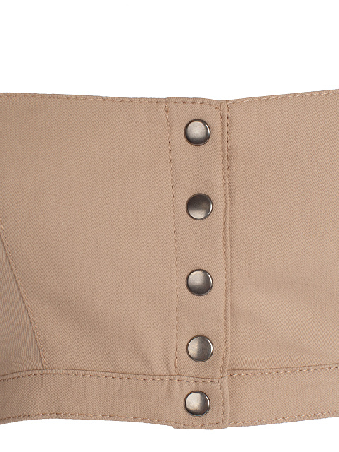 Бежевый костюм из джинсовой ткани, 4 Бежевый костюм из джинсовой ткани, 4