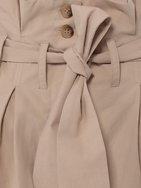 Бежевые хлопковые шорты, 4