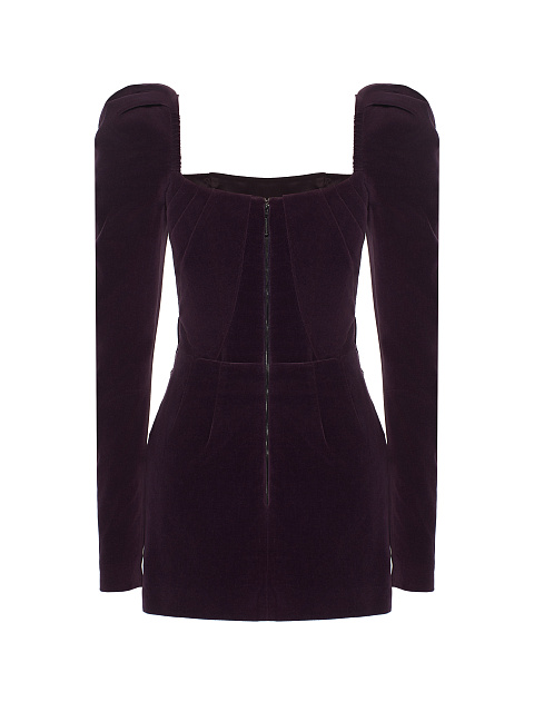 Фиолетовое бархатное платье, 2 Фиолетовое бархатное платье, 2