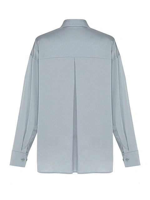 Серая объемная блузка, 2 Серая объемная блузка, 2