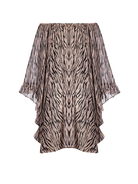 Розовое платье с открытыми плечами, 2