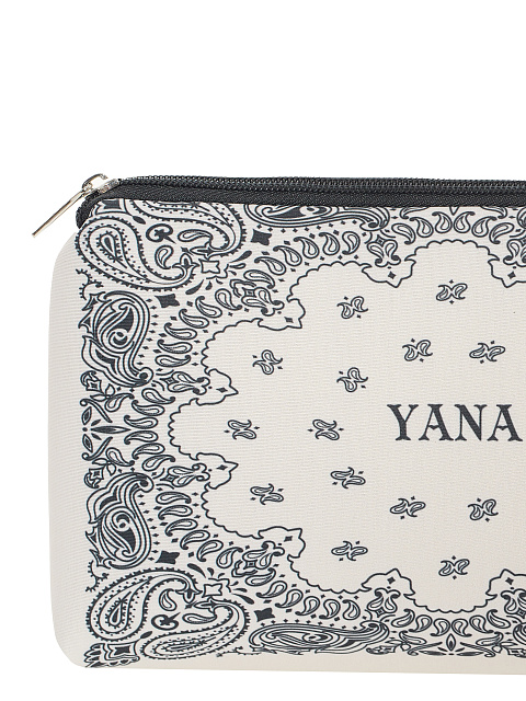 Косметичка из неопрена с черным принтом, 3 Косметичка из неопрена с черным принтом, 3