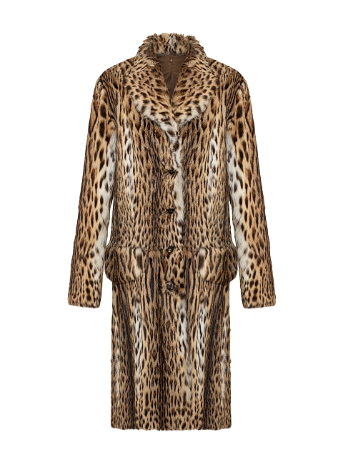 Шуба из меха дикой кошки, 1