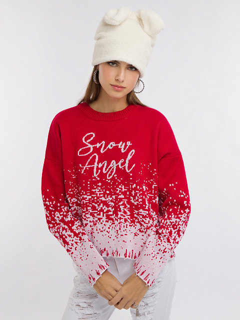Красный свитер Snow Angel, 4 Красный свитер Snow Angel, 4
