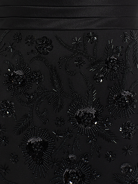 Черная юбка с вышивкой, 5 Черная юбка с вышивкой, 5