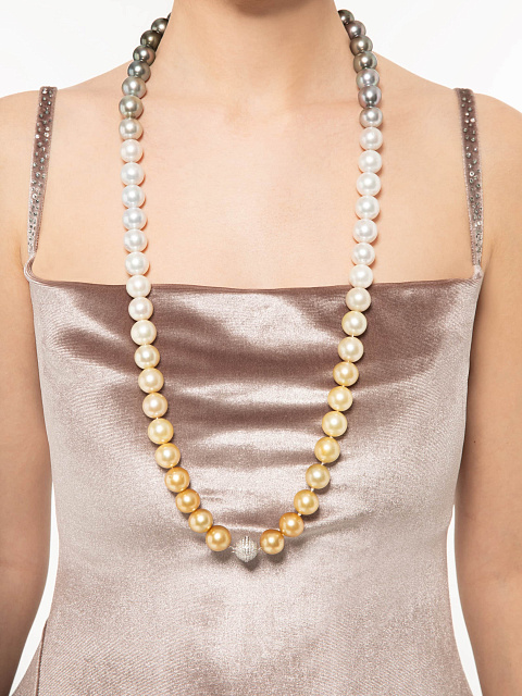 Колье из жемчуга Южных морей и Таити, 4 Колье из жемчуга Южных морей и Таити, 4